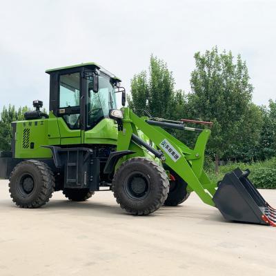 China Loading and unloading Sand DC-932 Mini Compact Boom Loader 2 Ton 2.5ton 3ton 1ton Front End Wheel Loader With AC Joystick for sale