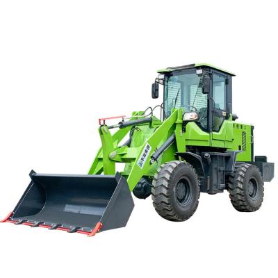 China Hot Sale Cheap Price Sand Small Wheel Loader Green Front End Mini China Wheel Loader Machine For Sale for sale