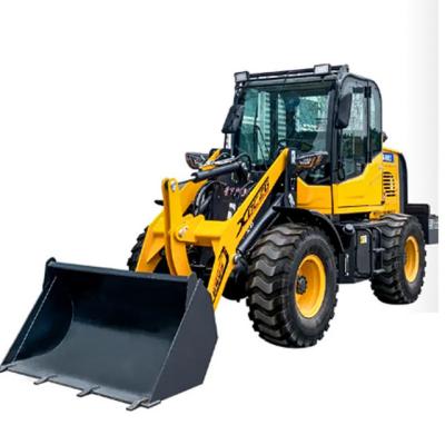 China Loading And Unloading Chinese Brand New 2 Ton Farm Garden Wooden Sand Front Compact Hinging Small Smart Mini Wheel Loader Made In China for sale