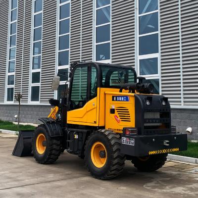 China Loading and unloading sand FREE SHIPPING! wheel loader CE 2000 kg 1 ton 2 ton 3 ton mini wheel used loader bucket wheel loader for sale