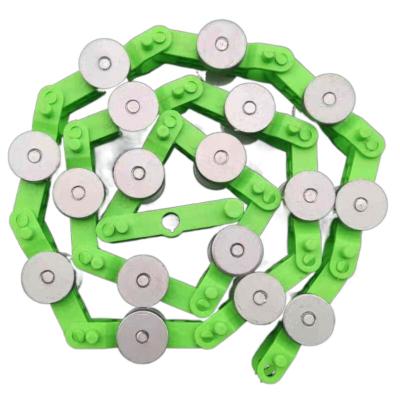 China Modern Escalator Chain Green Slewing Chain Return Rotary Chain SJEC Elevator Parts for sale