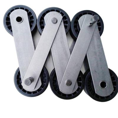 China New Modern Listing Elevator Parts Step Roller Chain Rotary Escalator Slewing Chain for sale