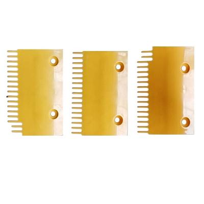 China Modern SIGMA LG escalator comb plate 17 teeth plastic comb DSA2000168/169-L/R/M for sale