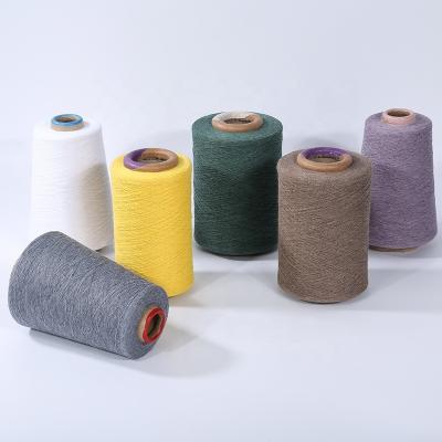 China Anti-bacteria recycled cotton socks / polyester cotton loaf fo knitting for sale