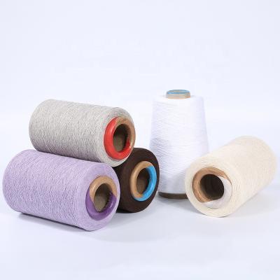 China Anti-bacteria recycled cotton socks / polyester cotton loaf fo knitting for sale