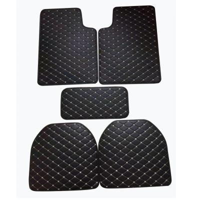 China Hot Pressed Special Car Mats For Right Side Drive Honda City Leather Mat Car Floor Mats Hight Quality PVC Business Car for sale