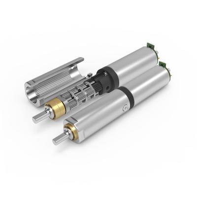 中国 Dia 6mm Planetary Gearbox Stepper Motor 14rpm 600gf Cm Micro Coreless DC Motor 販売のため