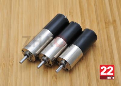 China Untersetzungsgetriebe DC-Gang-Motor DC-24V, 22mm Durchmesser-planetarischer Antriebszahnrad-Motor zu verkaufen