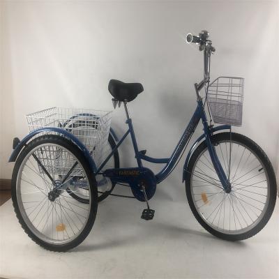 China New design luxury hot sale new design 24inch unisextype tricycle unisextype mannequin three blue wheels with single trolley gear for sale