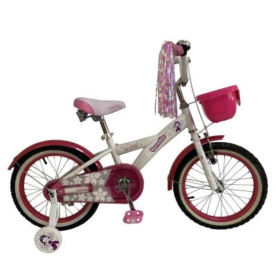 China Kids Cycle 2022 New Design Cheap Kids Bike 16inch Girl Style Ride On Toy With Rear Carrier Of Kids Bike for sale