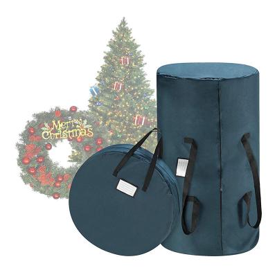 China Wholesale Capacity Extra Large Softback Ornaments Dustproof Christmas Tree Storage Bag Fold Garland Rolling Duffle Zipper Bag for sale