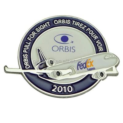 China Custom Europe 3D Logo Airline Aircraft Badge for sale