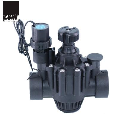 China DN40 150P 24V Flow Control DC AC Remote Locking General Electric Magnetic Plastic Irrigation Valve Solenoid 1.5