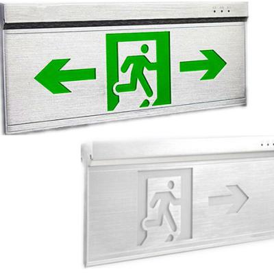 China LED Recessed Running Man Exit Sign Emergency Exit Light Emergency Exit Warning Light With 5 Years Warranty for sale