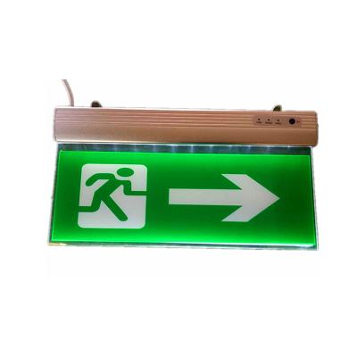 China Lighting 3 Hours Exit Light Indicator Fire Emergency Light Illumination for sale