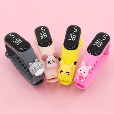 China 50M Waterproof Cartoon Doll Plastic Women Watch Children Watch Electronic Toy Kids Fashion Digital Sport Watches Strap Boys Gift for sale