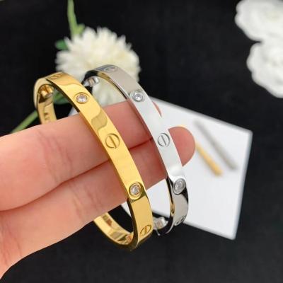 China FASHIONABLE Customized Luxury Fashion Trend Highest Quality Brass Bangle Jewelry for sale