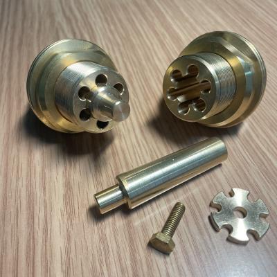 China 60mm Six Ways Brass Fiber Optic Waveguides For Deaf Room for sale