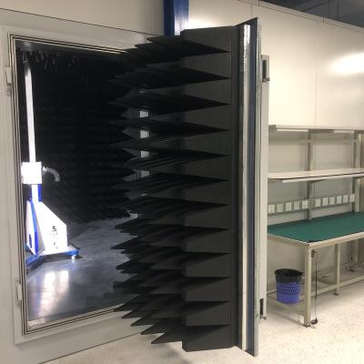 China Manual RF Shielding Gate For EMC Chamber 9KHz-40GHz Broadband Frequency HM-MSD for sale