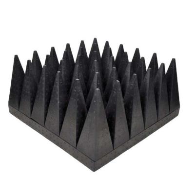 China Polypropylene EPP materials 30MHz-40GHz hybrid pyramid absorber materials for SEMI EMC chamber HPA Series for sale