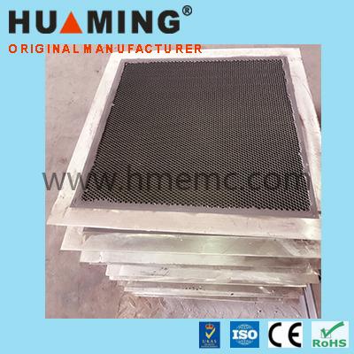 China Low Pass Steel Honeycomb Duct 50mm*300*300mm RF Chamber Shield Honeycomb Filter for sale