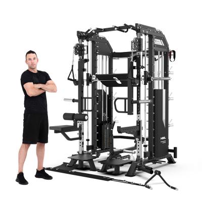 China Modern Style Gym Fitness Equipment Smith Machine All In One Machine com porta de carga à venda