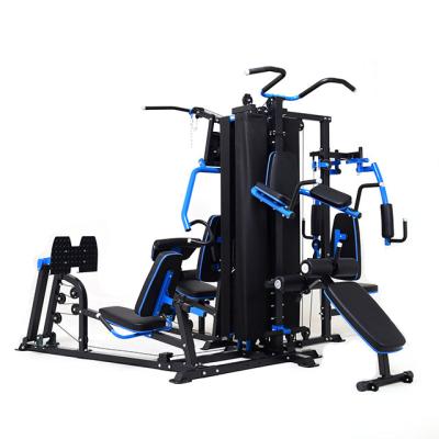 China Silver Grey Fitness Equipment 4 Stations Home Gym Set for Home for sale