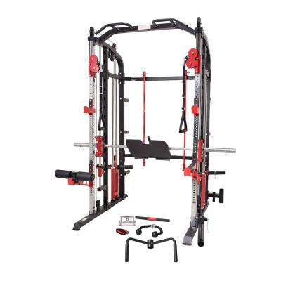 China Indoor G8 LP Weight Lifting Multi-Functional Fitness Equipment Power Rack Gym Machine for sale