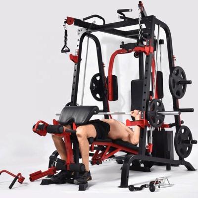 China Home Gym Smith Machine Squat Rack Moderne stijl Krachttraining Apparatuur Fitness Frame Te koop