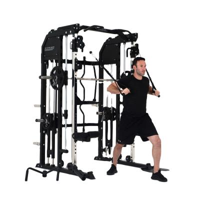 Chine Equipement de remise en forme multi-fonction Smith Machine Trainer fonctionnel pour le culturisme à vendre