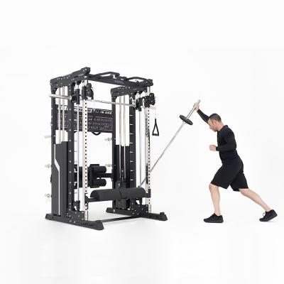 China 1408*2121*2290 Commercial Power Rack Used Smith Machine for Gym Strength Training for sale