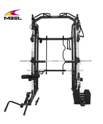 Κίνα Πολυλειτουργικό κάθισμα κάθοδος Power Rack Smith Machine για εξοπλισμό γυμναστικής στο σπίτι προς πώληση