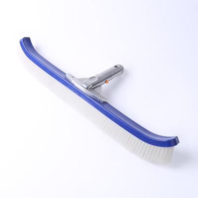 China Plastic With Alu Handle Pool Cleaning Brush Wall Brush w/ Aluminum Handle 18