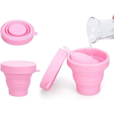 China Eco-Friendly Reusable Collapsible Silicone Collapsible Cup Sterilizer For Menstrual Cups for sale