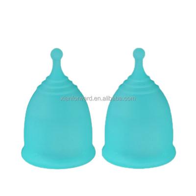 China New Design Menstrual Cup 100% Medical Silicone Eco-friendly Reusable Female Period for sale