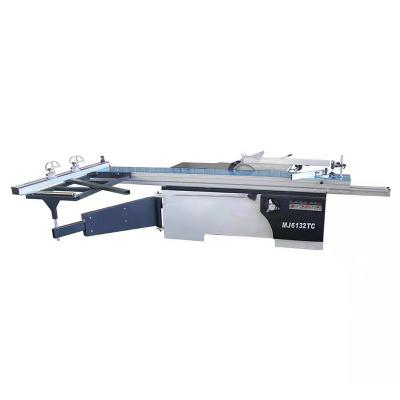 China Good Sale MJ6132TC Precision Horizontal Panel Saw Angle Adjustment Manual Lifting Manual Sliding Table Saw for sale