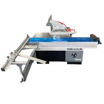 China Good Price HS6132 Horizontal Precision Wood Reducing Sliding Table Saw Machine Price With Dust Cover for sale