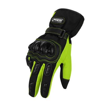 China Good quality full finger MADBIKE safty gloves customized cold resistant gloves racing outdoor hard knuckle gloves MAD-15 for sale