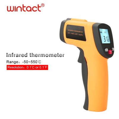 China CE Fe ROHS GM550 Gun Type Infrared Digital Thermometer Infrared Thermometer for sale