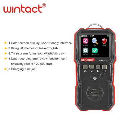 China Color-screen display factory price combustible gas detector sound and color and light alarm for sale