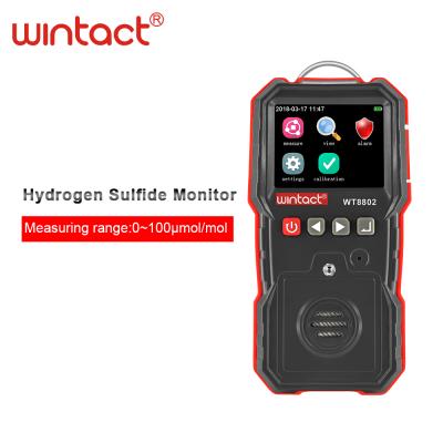 China Sound Gas Alarm Sensor Factory Price Hydrogen Sulfide (H2S) Gas Detector Color And Light Alarm for sale