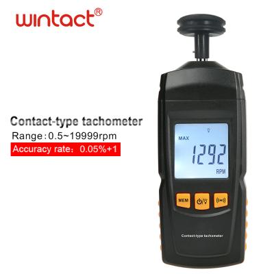 China LCD Display Handheld Tachometer GM8906 Contact Type Tachometer for sale