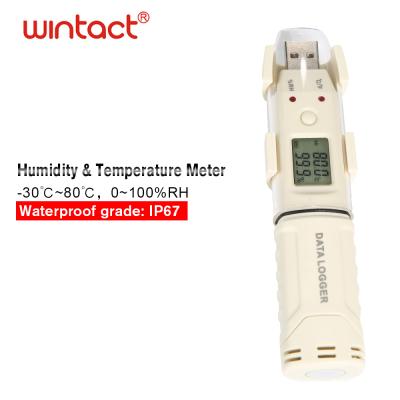 China Wholesale GM1365 Temperature Humidity Meter Temperature Data Logger for sale