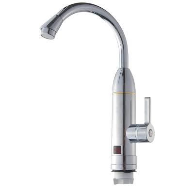 China Factory price faucets electric hot water heater instant chrome faucet instant electric water heater faucet for kitchen for sale