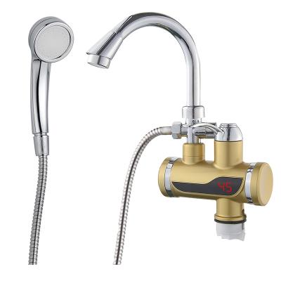 China Household Hemay China Faucet Plastic Electric Water Instant Water Heater With Shower for sale