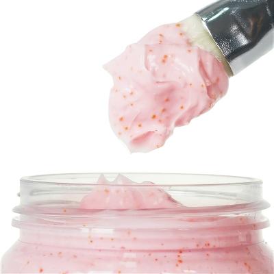 China Custom Organic Whitening Exfoliator Exfoliator Logo Vegan Body Deep Cleansing Whitening Exfoliator Scrub for sale