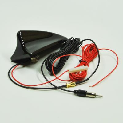 China ABS high gain car radio am fm gps gsm antenna with 4functions with screw method for car rear for sale