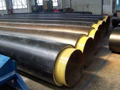 China PU Foam Thermal Insulation Steel Pipe for sale