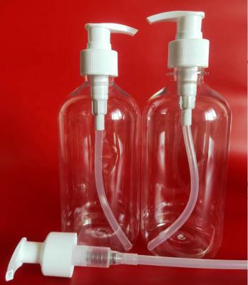 China Consumer Electronics Sanitizer Bottle 8oz 16oz Packaging Stock Liquid PET 500ml Pump Plastic Bottles 500ml 250ml for sale