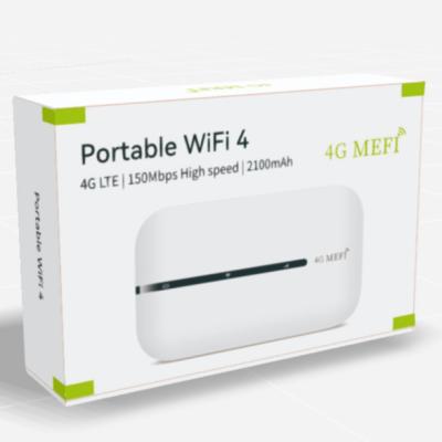 China NO 4g Mifis Router 4g Lte Router, Hotspot 2100 Mah Router, Pocket 4G LTE WiFi Router 4g with Sim Card 150Mbps for sale